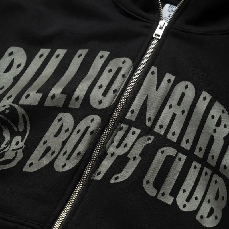 Billionaire Boys Club Curve Zip Hoodie - Black Park Stroll