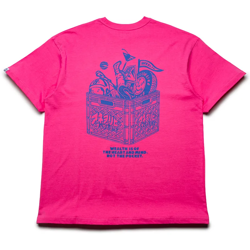 sports venue event Billionaire Boys Club Debris Tee - Carmine Rose