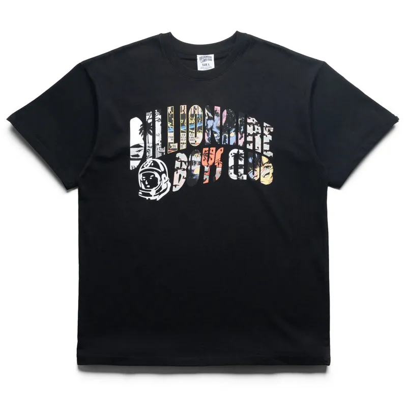 neon hem Billionaire Boys Club Multiverse Tee - Black