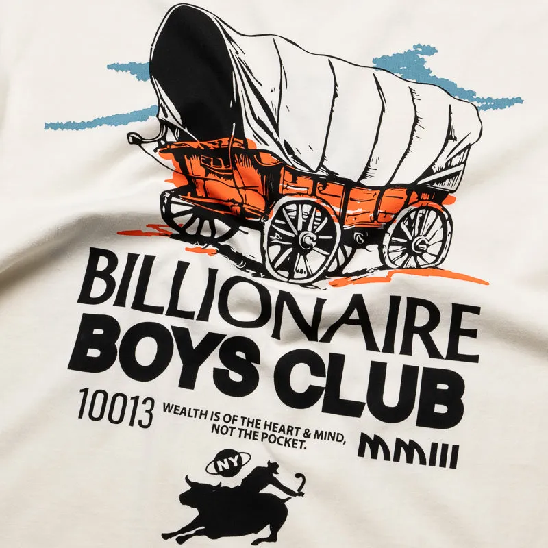 Billionaire Boys Club Rodeo Knit Tee - Whisper White binding trendy season