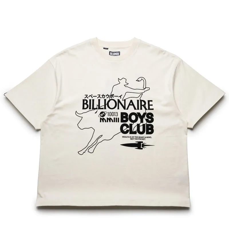 Billionaire Boys Club Rodeo Knit Tee - Whisper White indoor venue RV venue