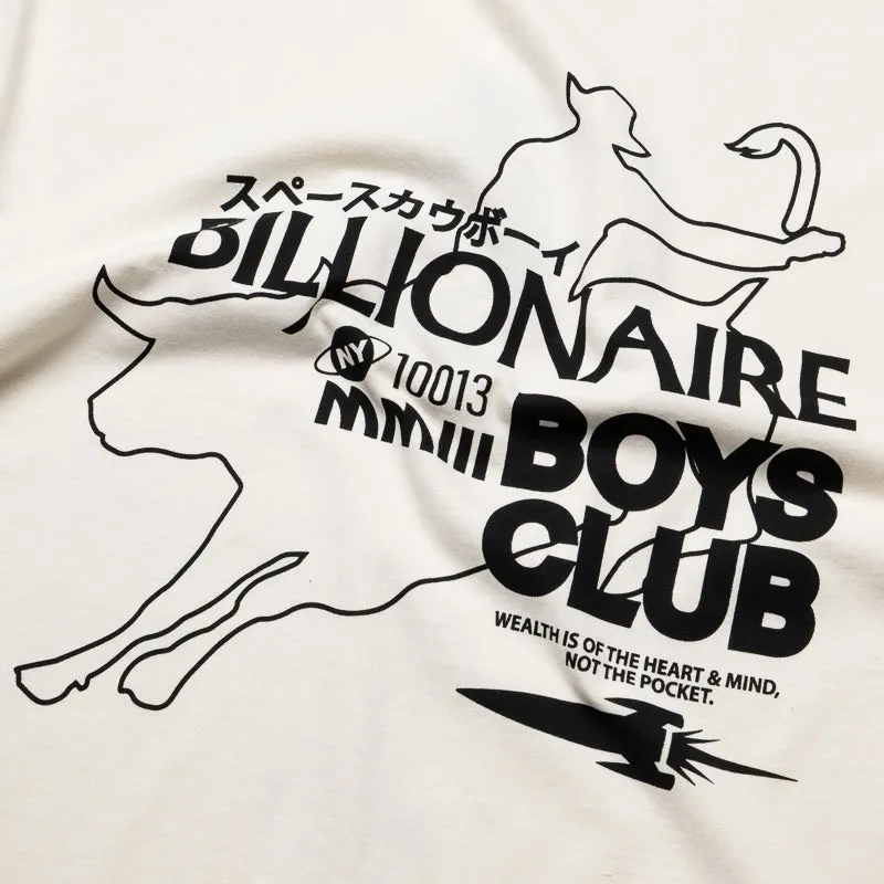 Billionaire Boys Club Rodeo Knit Tee - Whisper White Bold Patterns Fashion Design