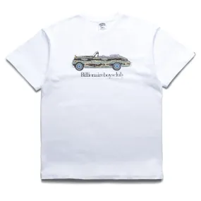 Billionaire Boys Club Rolls Tee - White tag coastal climate