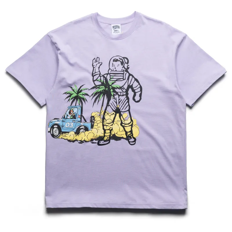 Ankle length Billionaire Boys Club Space Sand Tee - Pastel Lilac