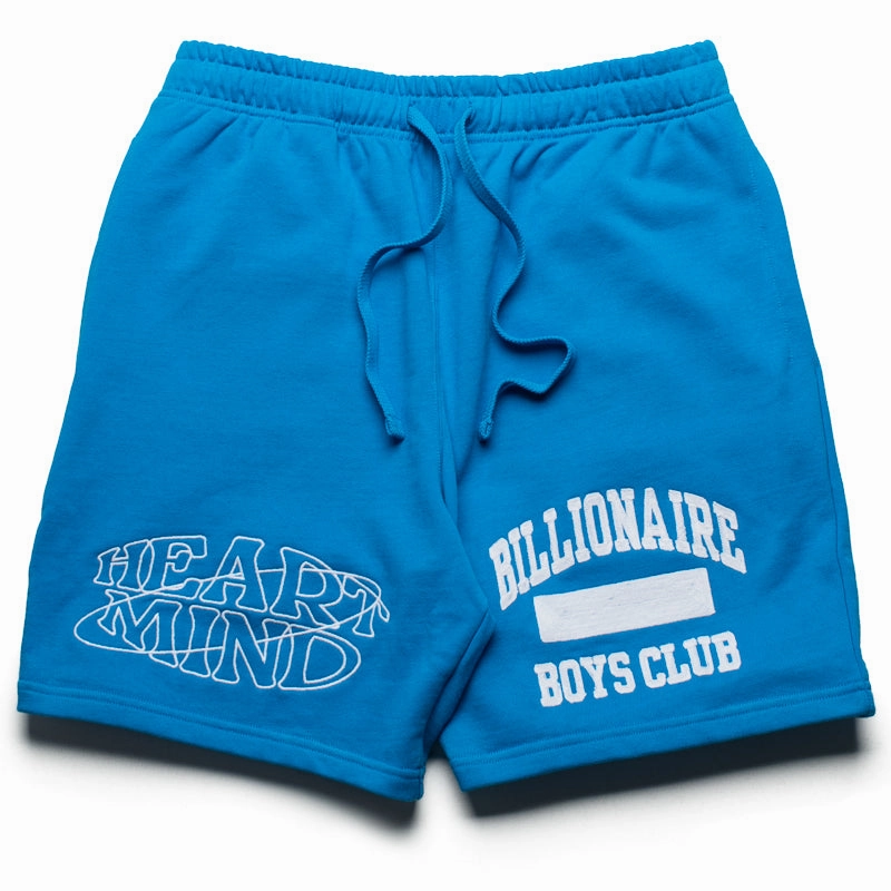 Adjustable Waist Billionaire Boys Club Heart Mind Stars Short - Blue
