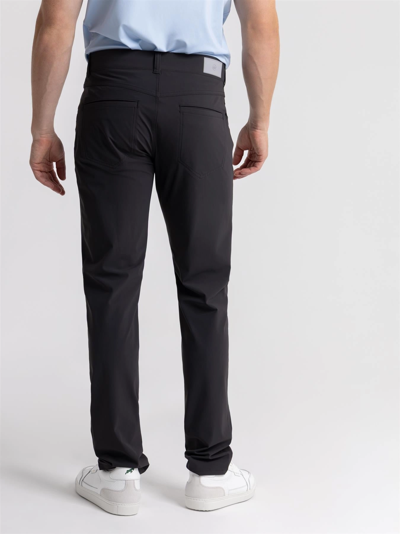 Bingham Performance Five Pocket Trousers Carbon Black wrinkle free