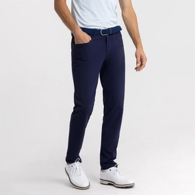 Bingham Performance Five Pocket Trousers Navy Sweat Wicking Liner