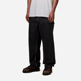 NonRestrictive Cut MultiPocket Carhartt | SINGLE KNEE PANT { BLACK
