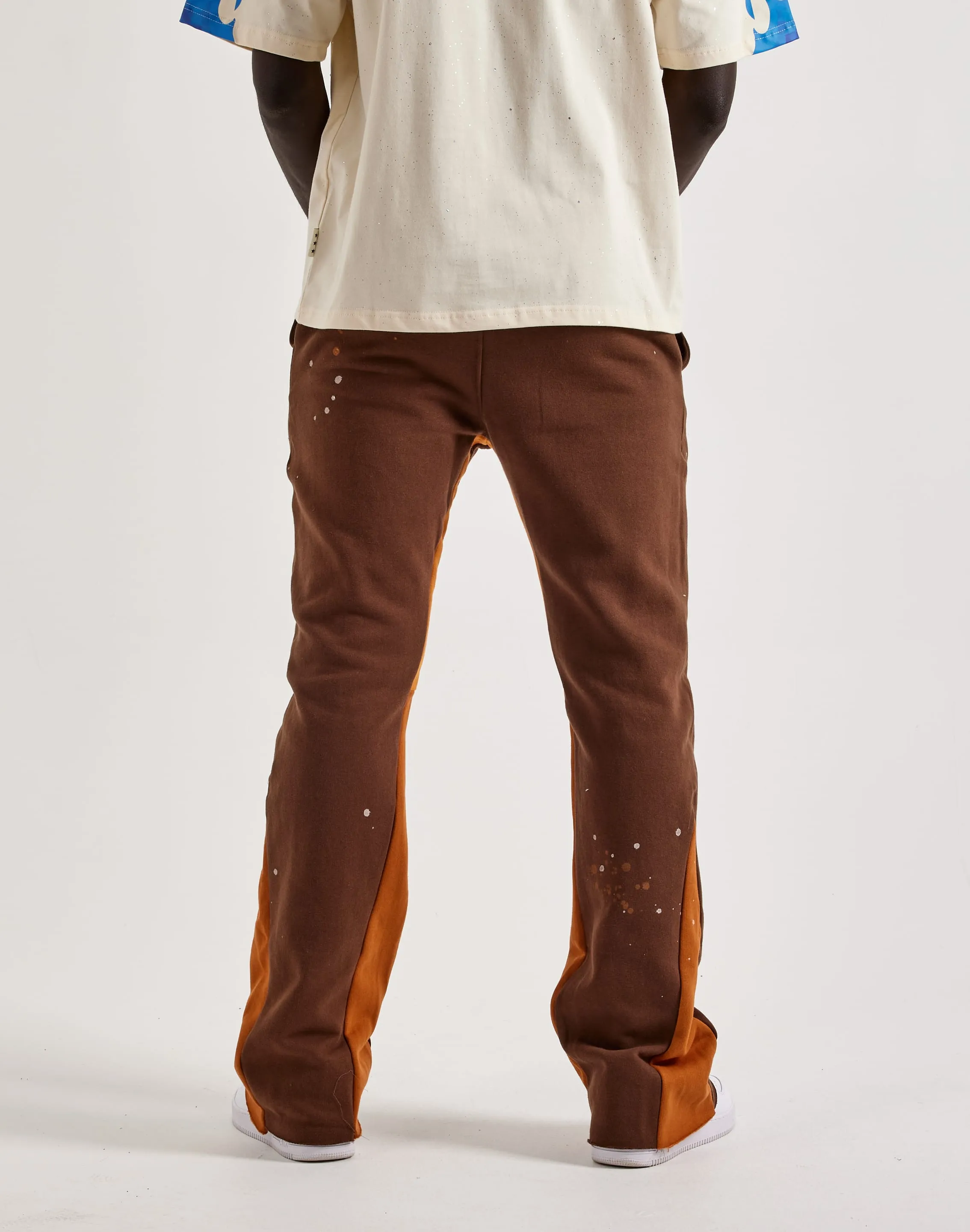 Group Mood MNML Contrast Bootcut Fleece Sweatpants