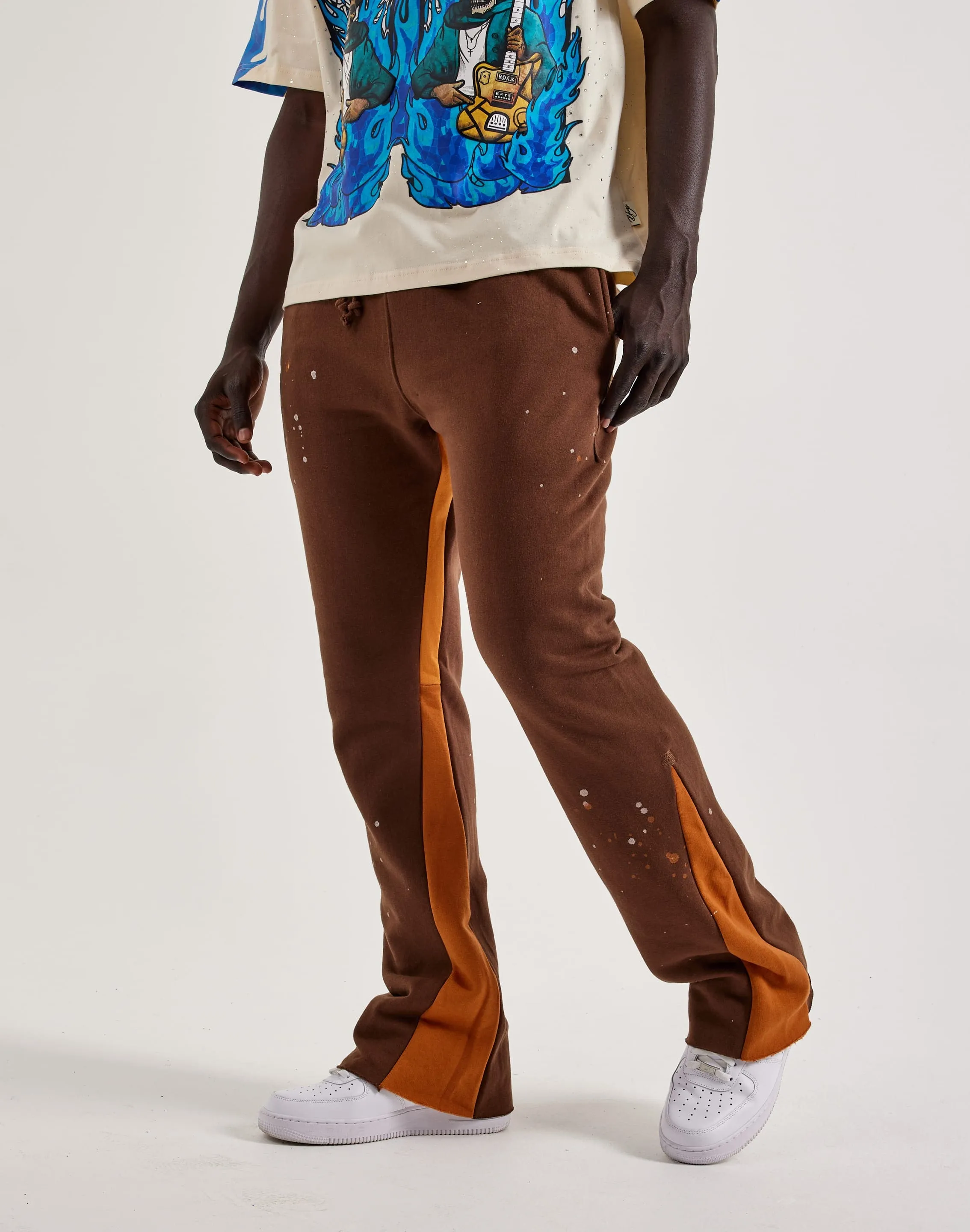 Metal Core MNML Contrast Bootcut Fleece Sweatpants