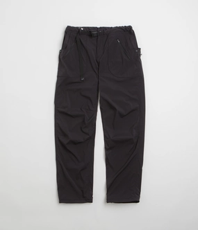 Cayl Multi Pocket Wide Pants - Black Stretch Motion