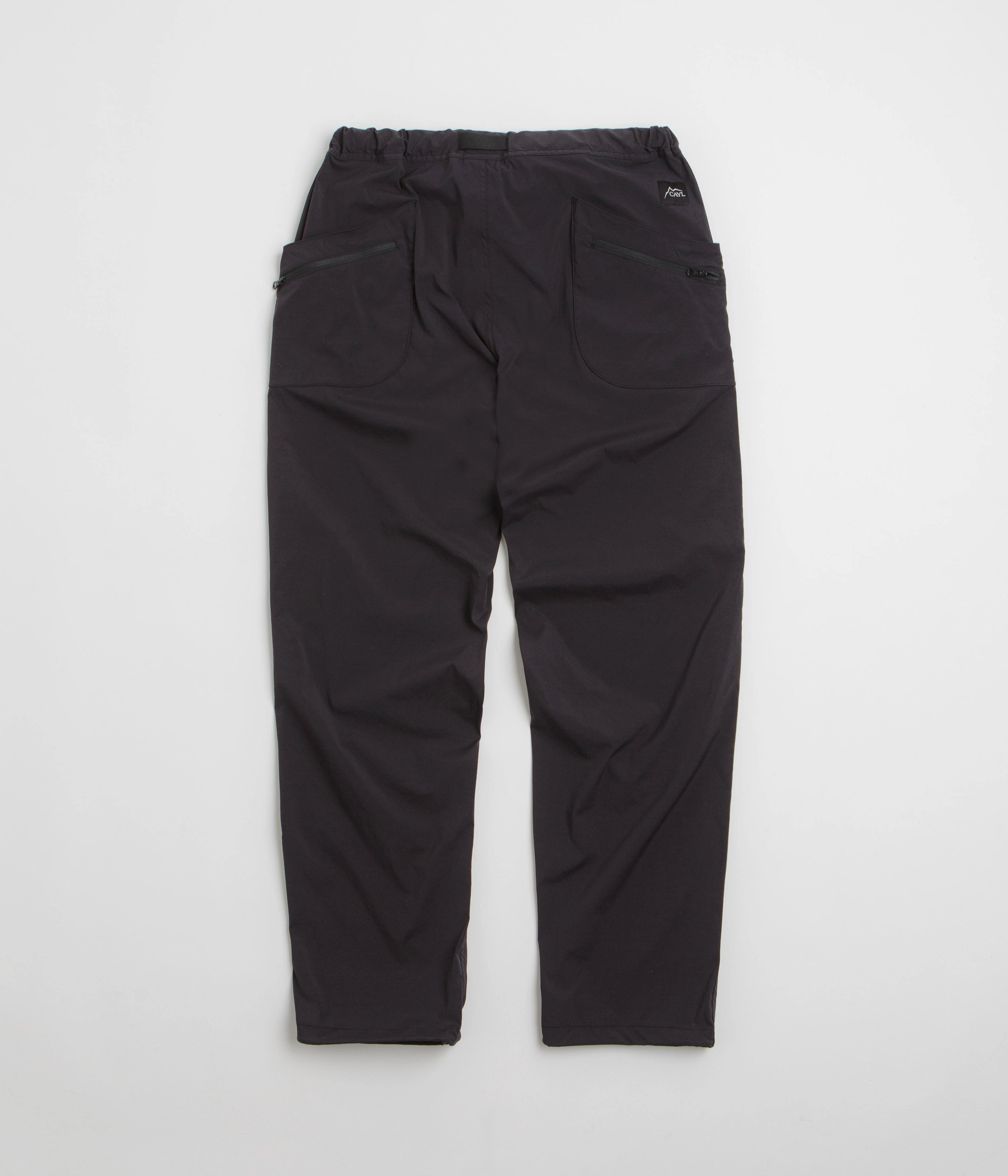 Cayl Multi Pocket Wide Pants - Black OrganicCottonBlend