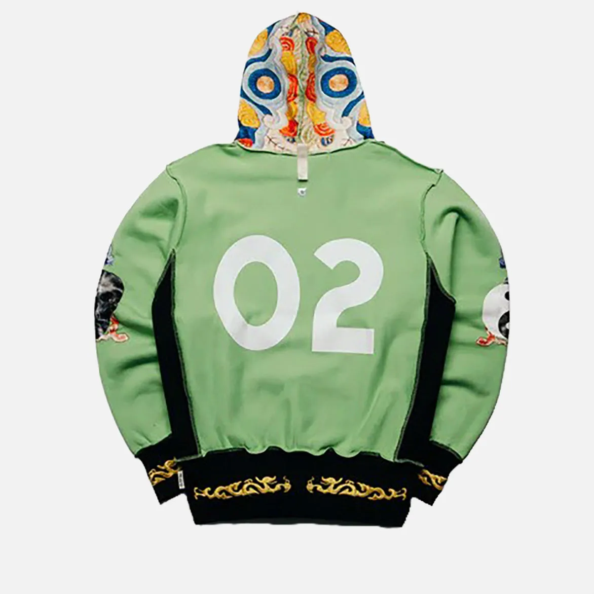 CrossBackStructure Snow Core BIRTHSTONE HOODIE: 02 "FEBRUARY"