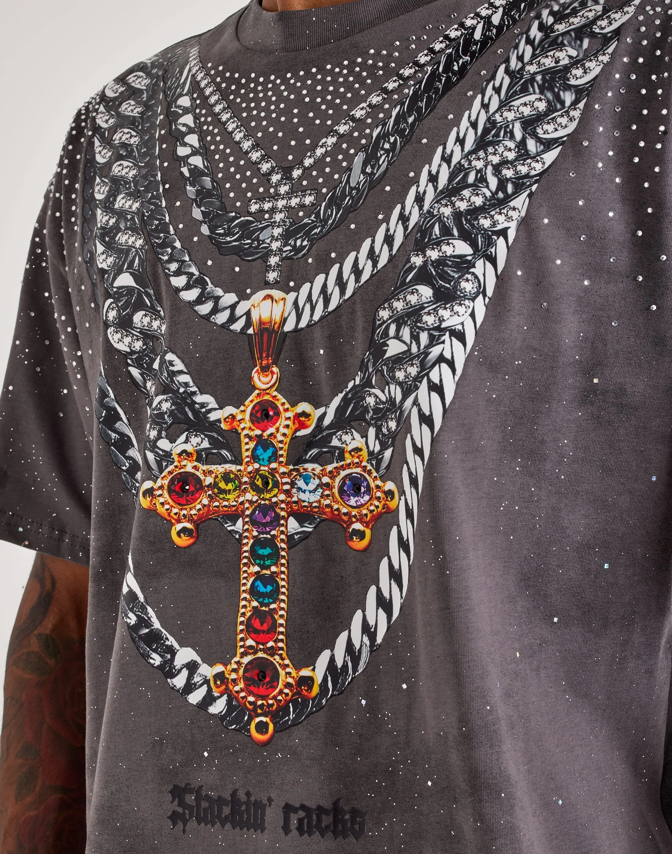Fashion Core BKYS Cross Tee