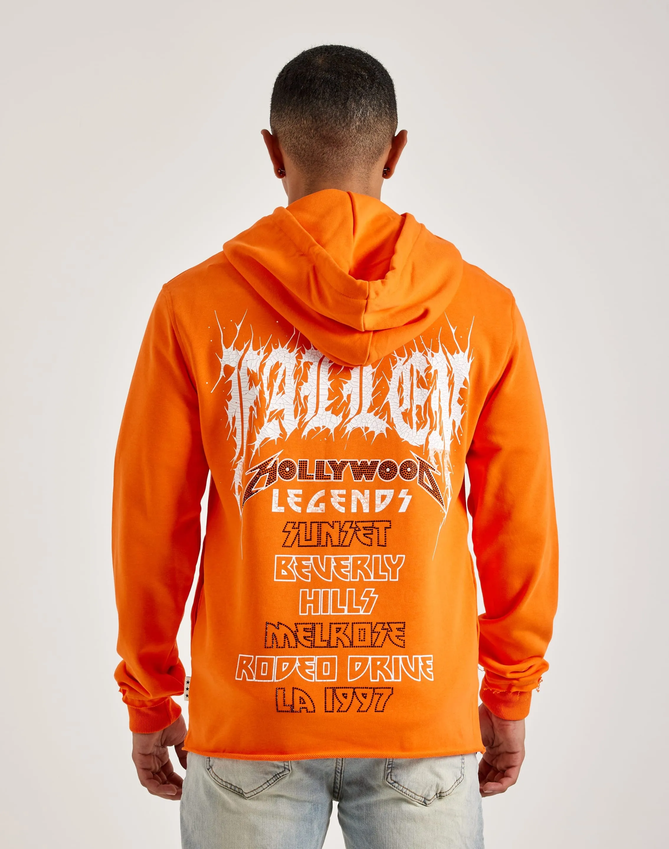 Glitter Fit BKYS Peace Star Hoodie