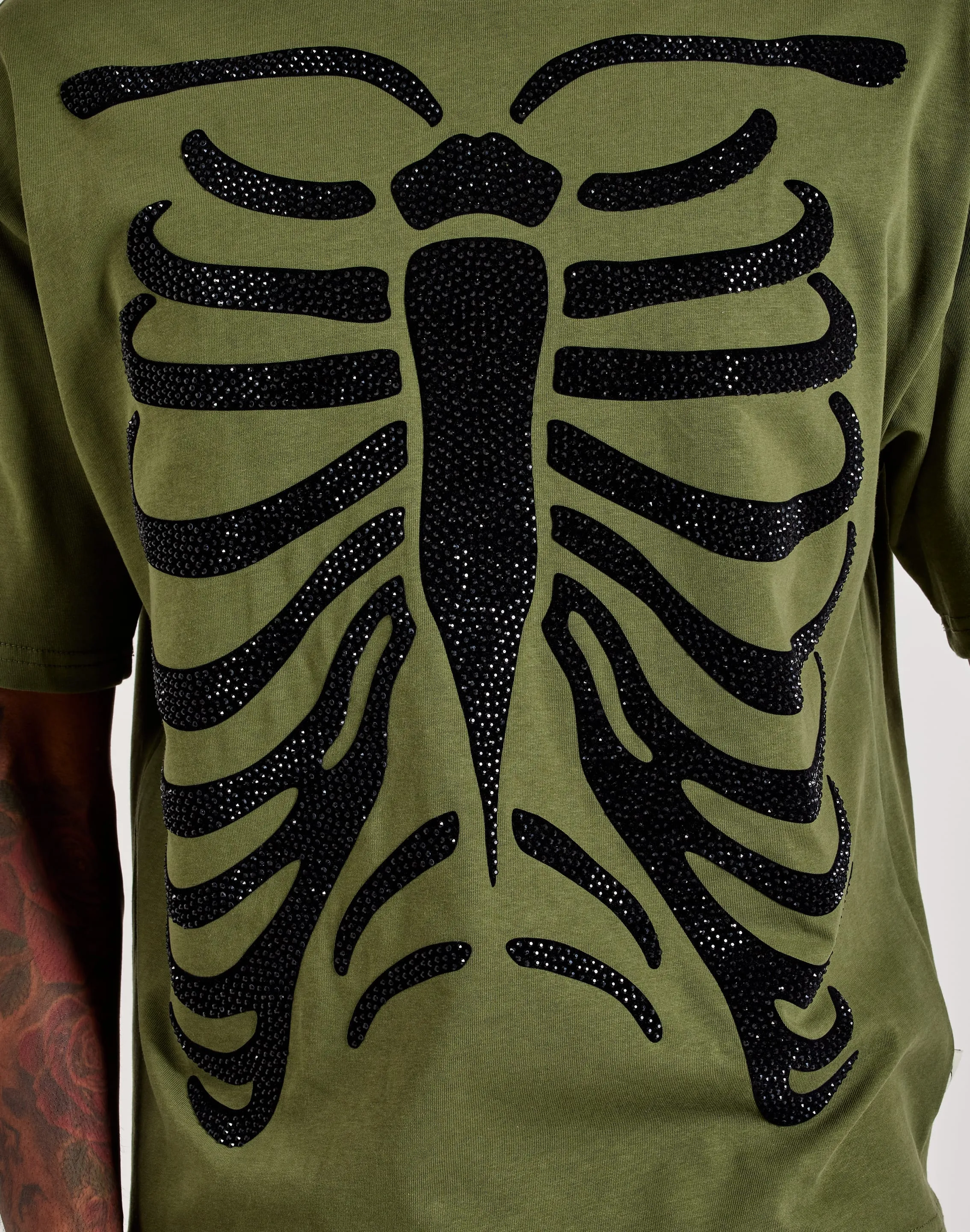 OdorResistant Material OdorResistantFabric BKYS Ribcage Tee