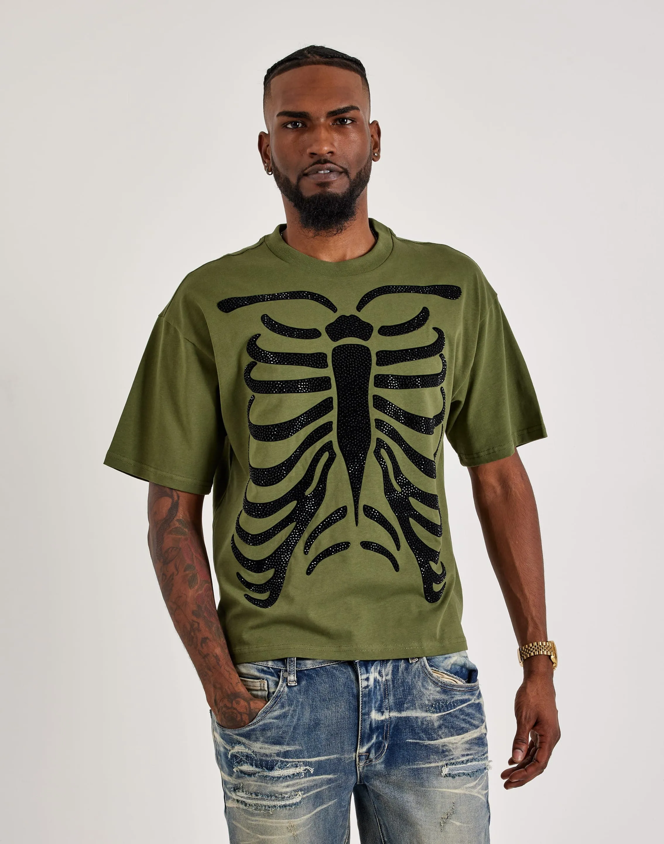 BKYS Ribcage Tee SmoothGripFastenings