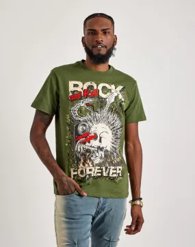 BKYS Rock Forever Tee Placket Closure