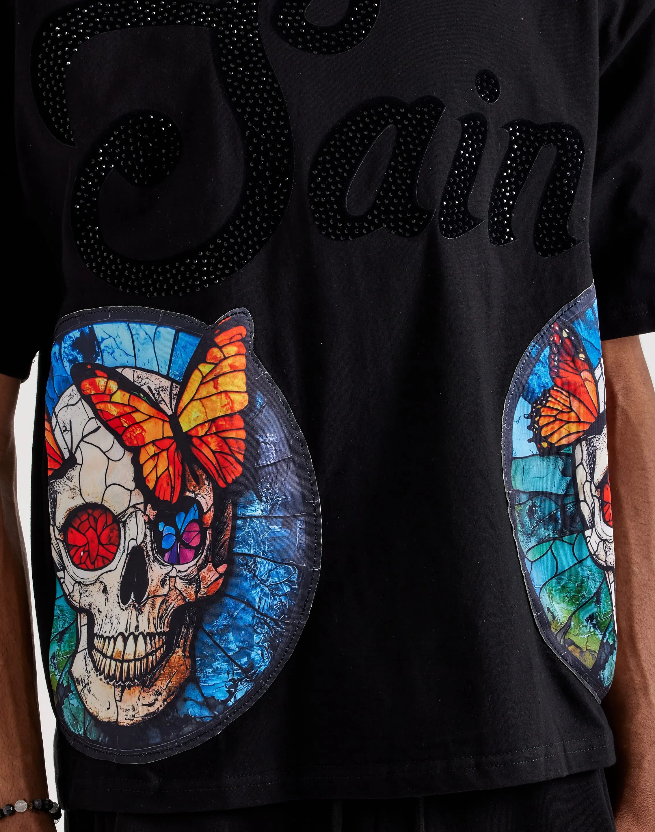 LightweightMaterial HypoallergenicFabric BKYS  Saint Crop Short Sleeve Tee