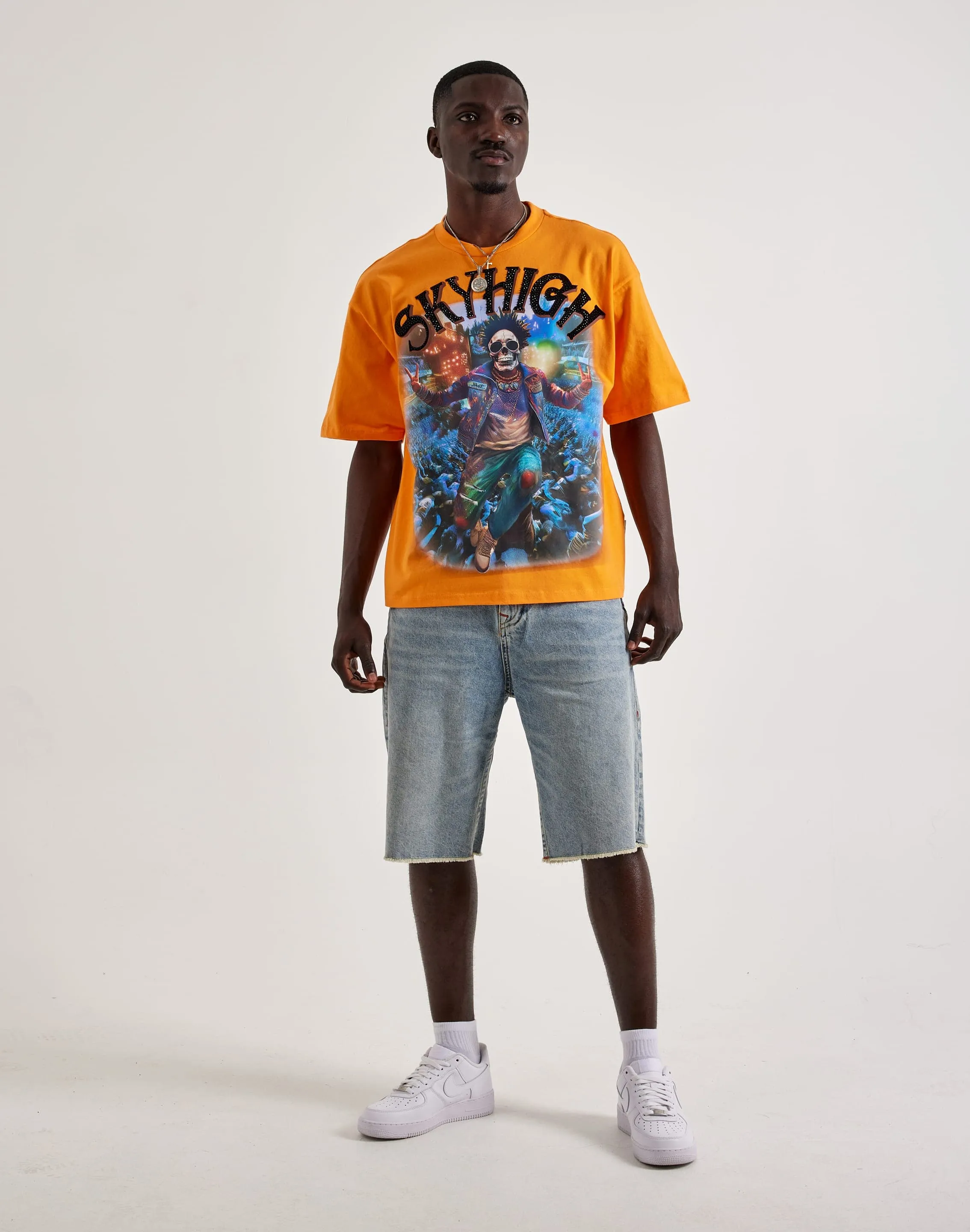 BKYS Sky High Cropped Tee Student Cool