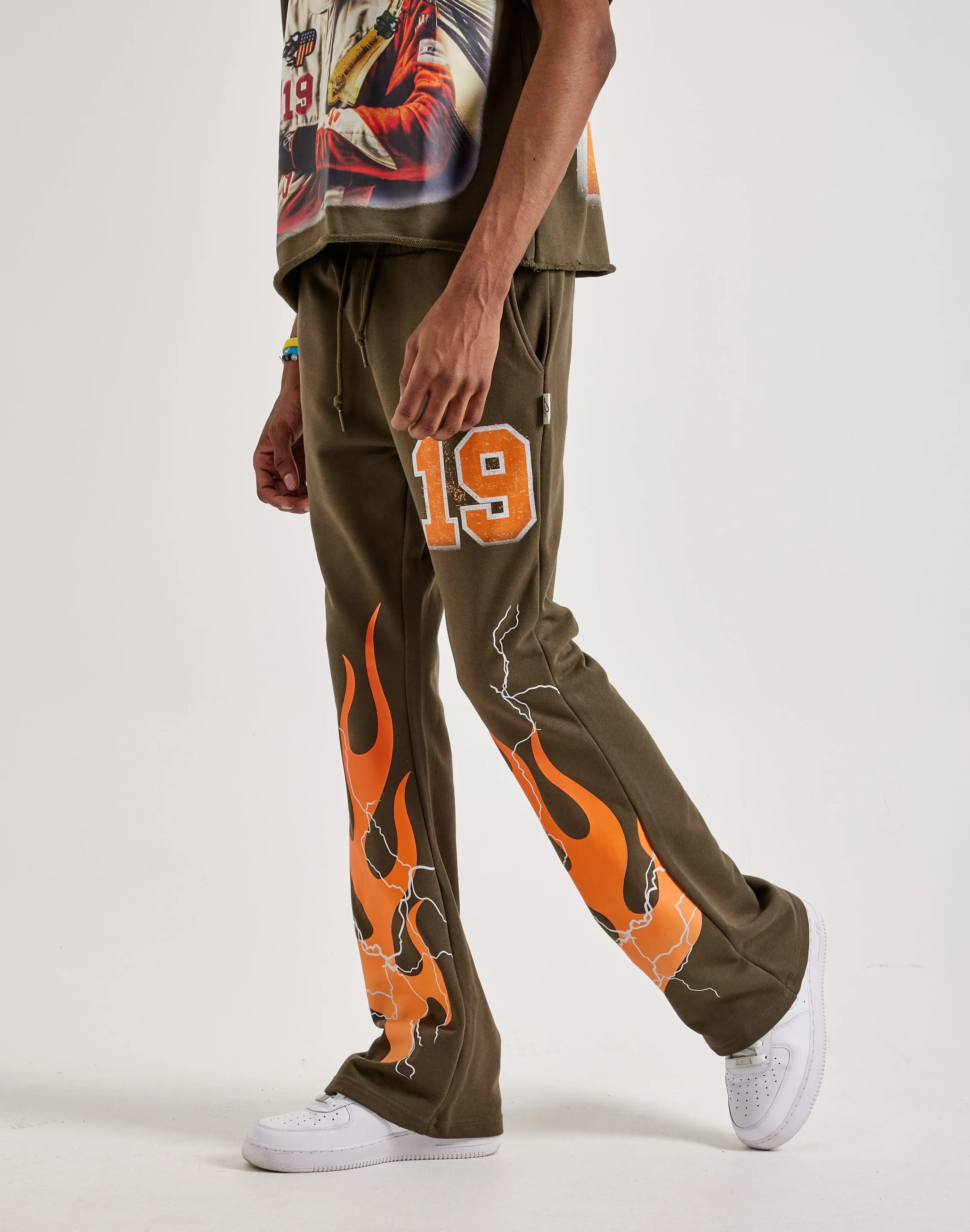 BKYS  Waves Flame Pants CompressionEnhanced Fit