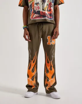 Saga Vibe Elite Vibe BKYS  Waves Flame Pants
