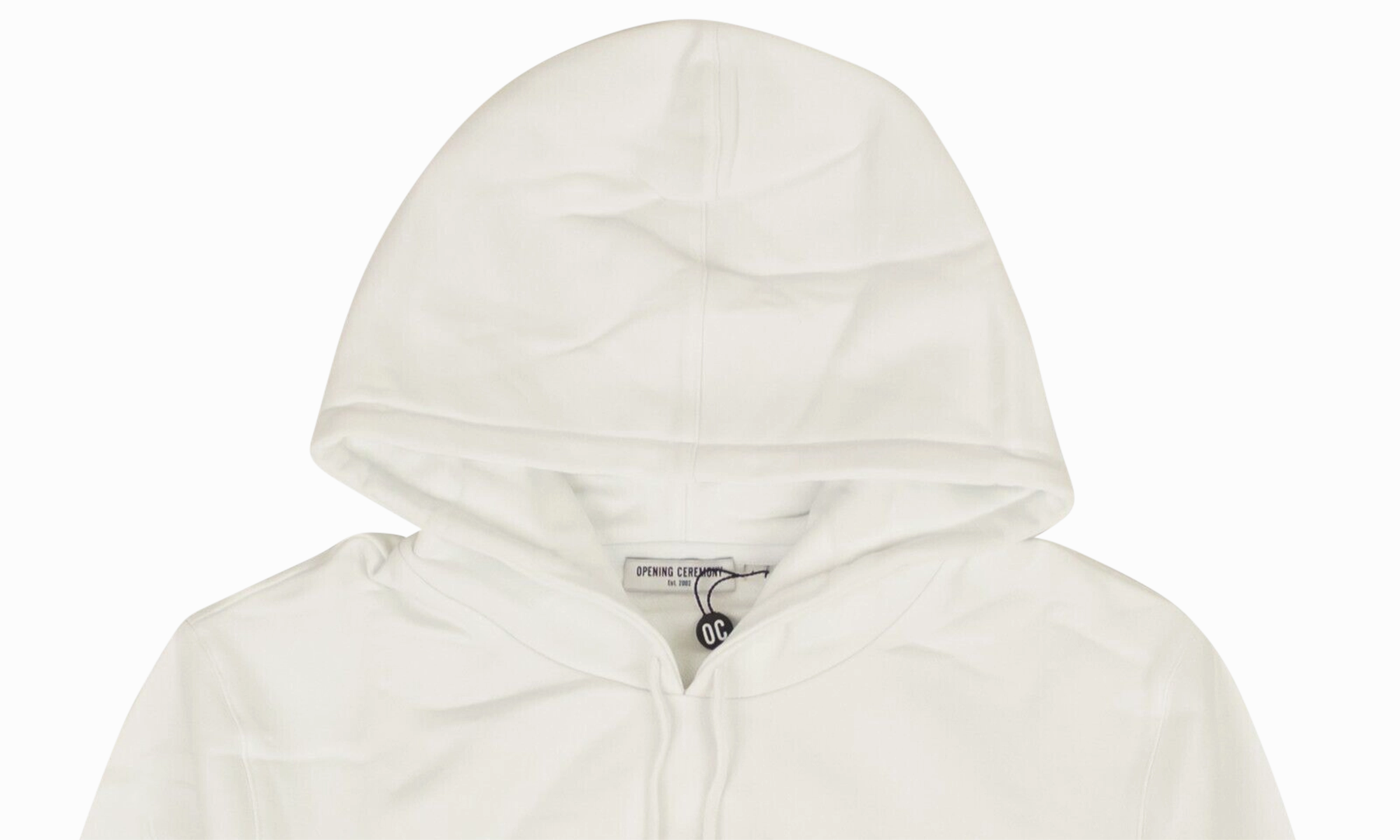BLANK HOODIE "White"