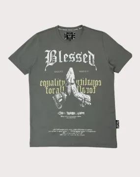 Park Day Blessed UK Blessed Equality Acid Grey Tee