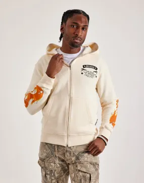 Blessed UK Hear No Evil Full-Zip Hoodie Clear Glow