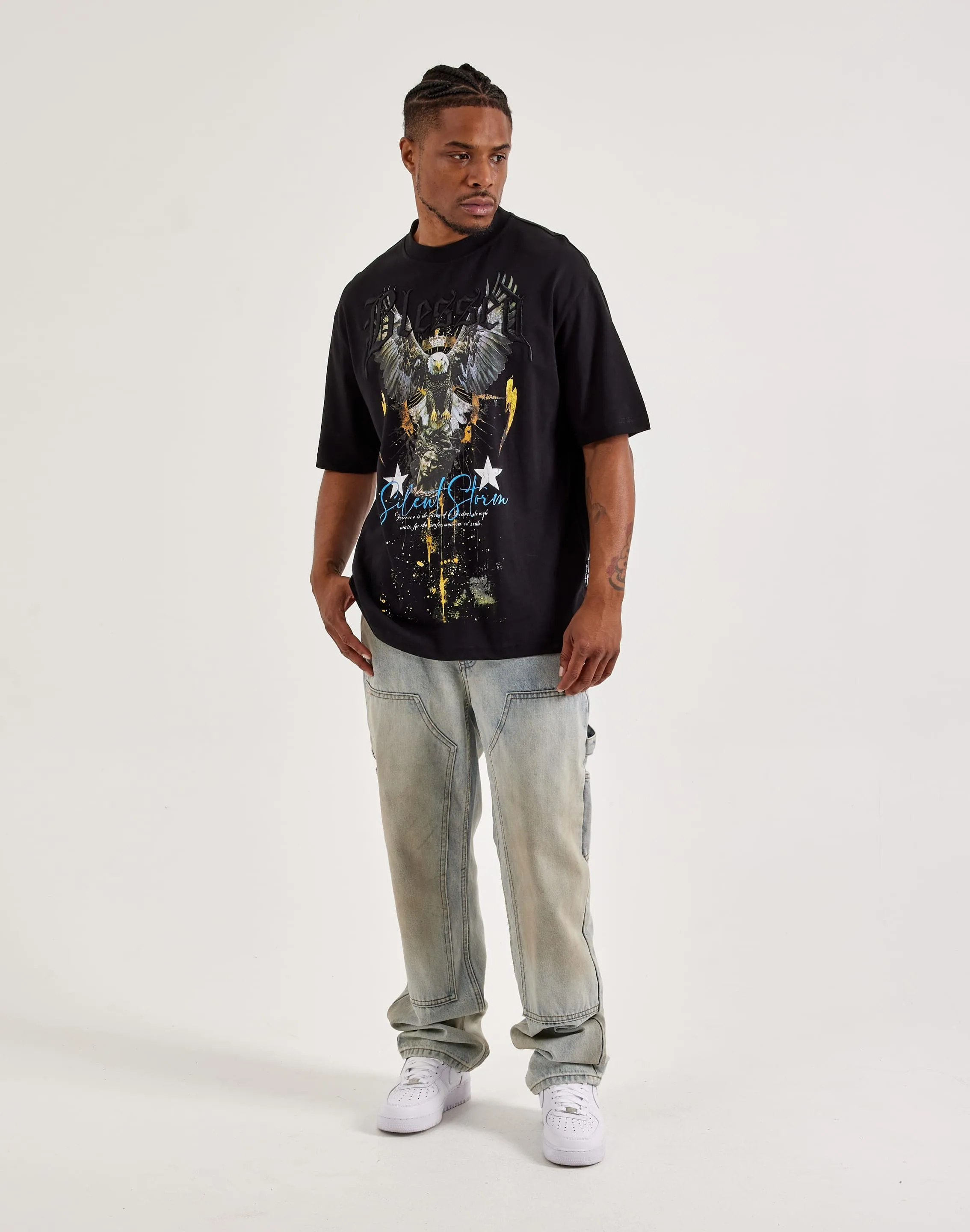 Blessed UK Silent Storm Tee Data Mode Polish Tone