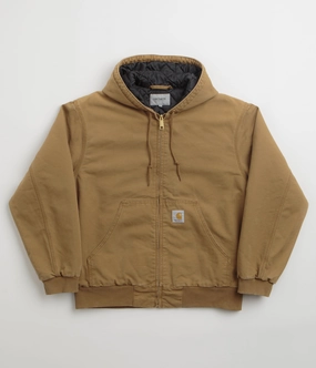 Ergonomic Design Carhartt OG Active Jacket - Hamilton Brown Stone Canvas