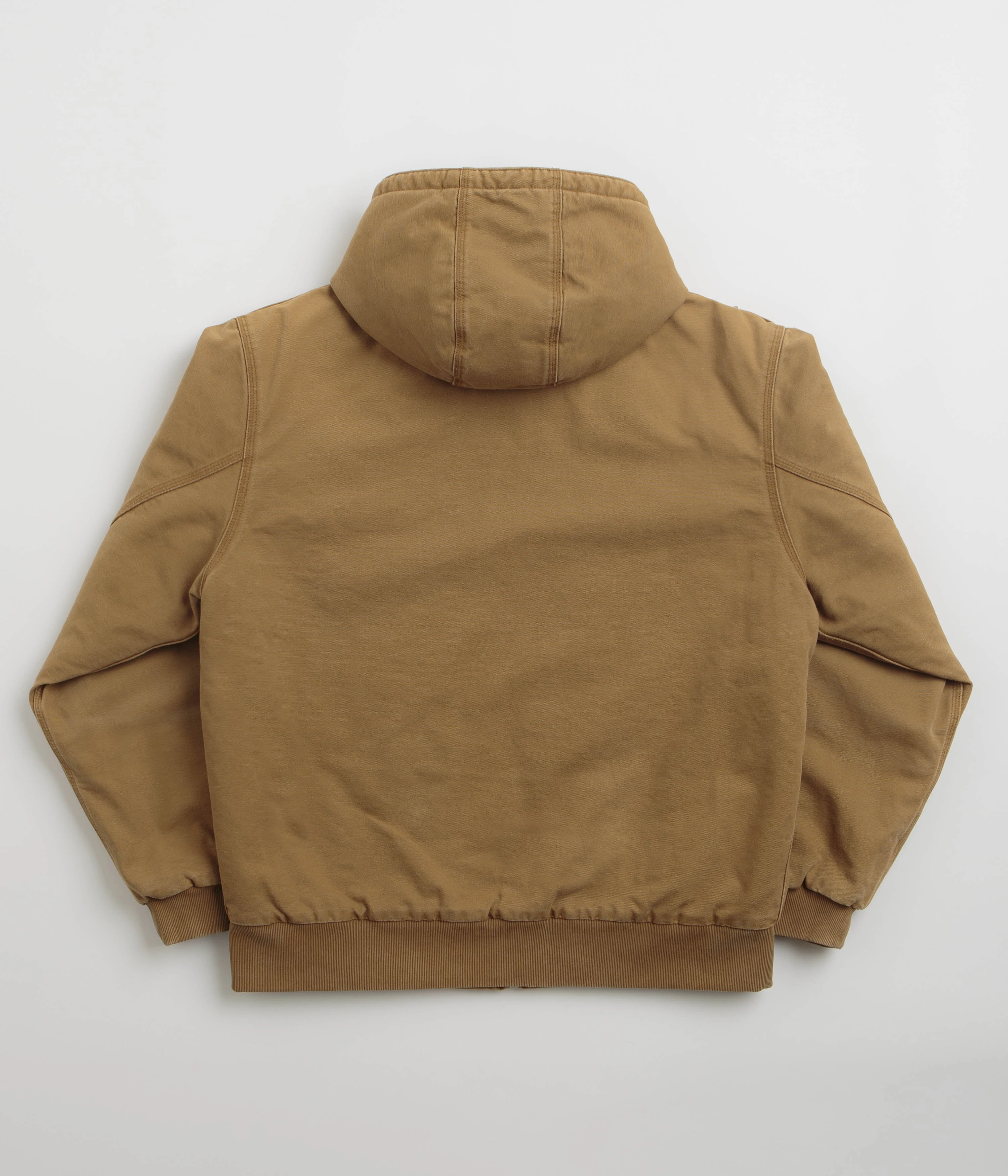 Soft Shell Material Carhartt OG Active Jacket - Hamilton Brown Stone Canvas