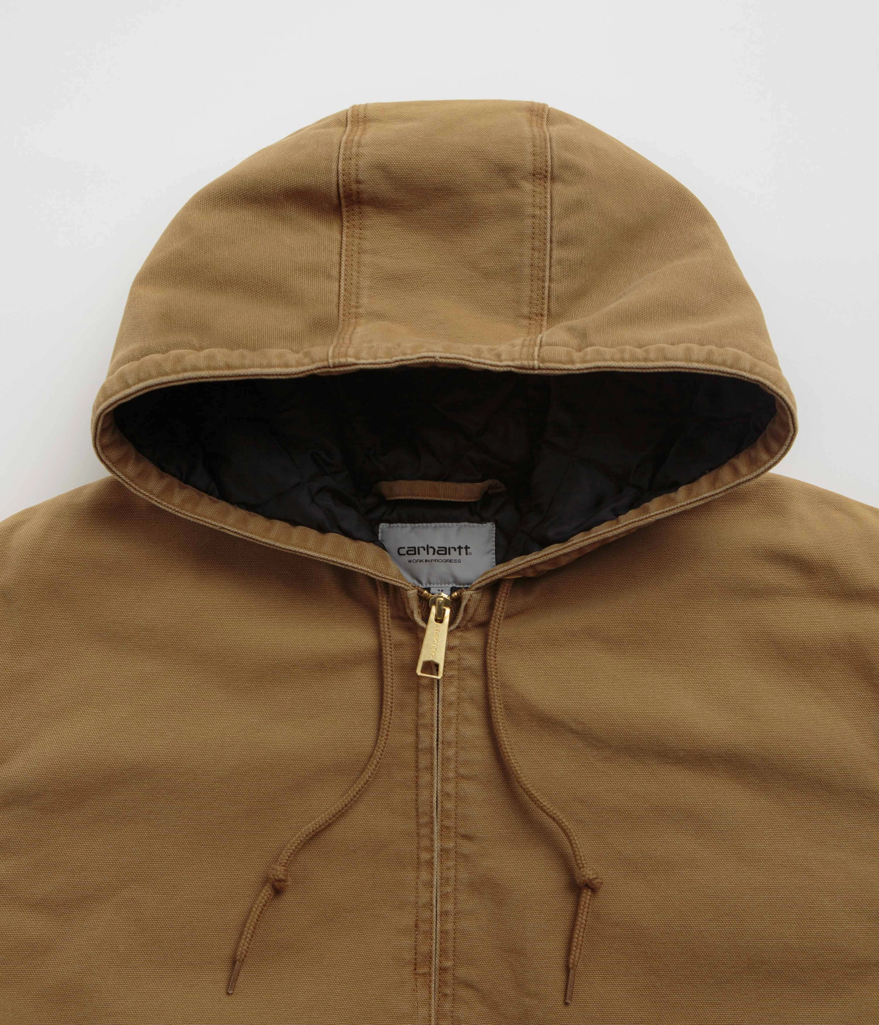 Advertise Celebrate Carhartt OG Active Jacket - Hamilton Brown Stone Canvas