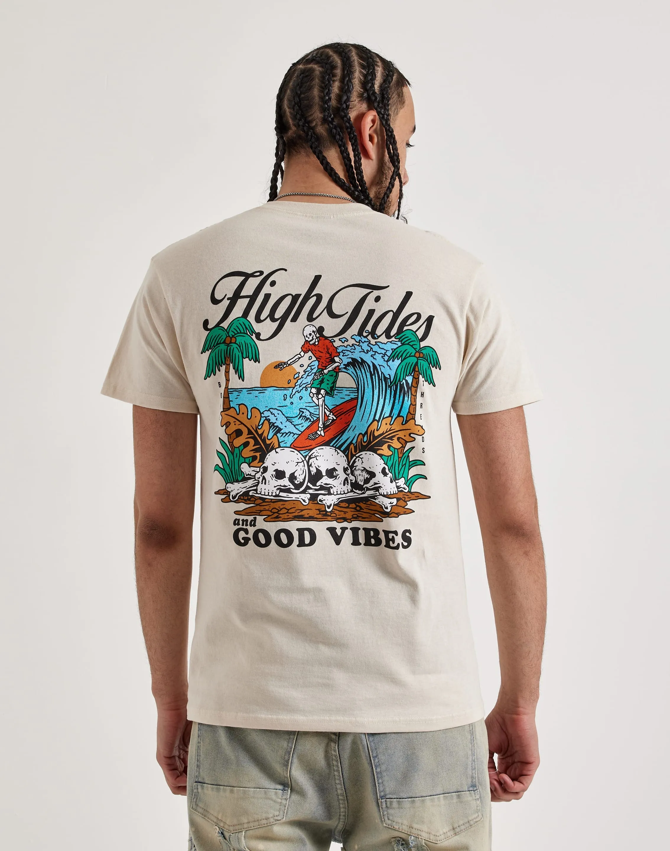 BMG High Tides Good Vibes Tee Wrinklefree Train Ease