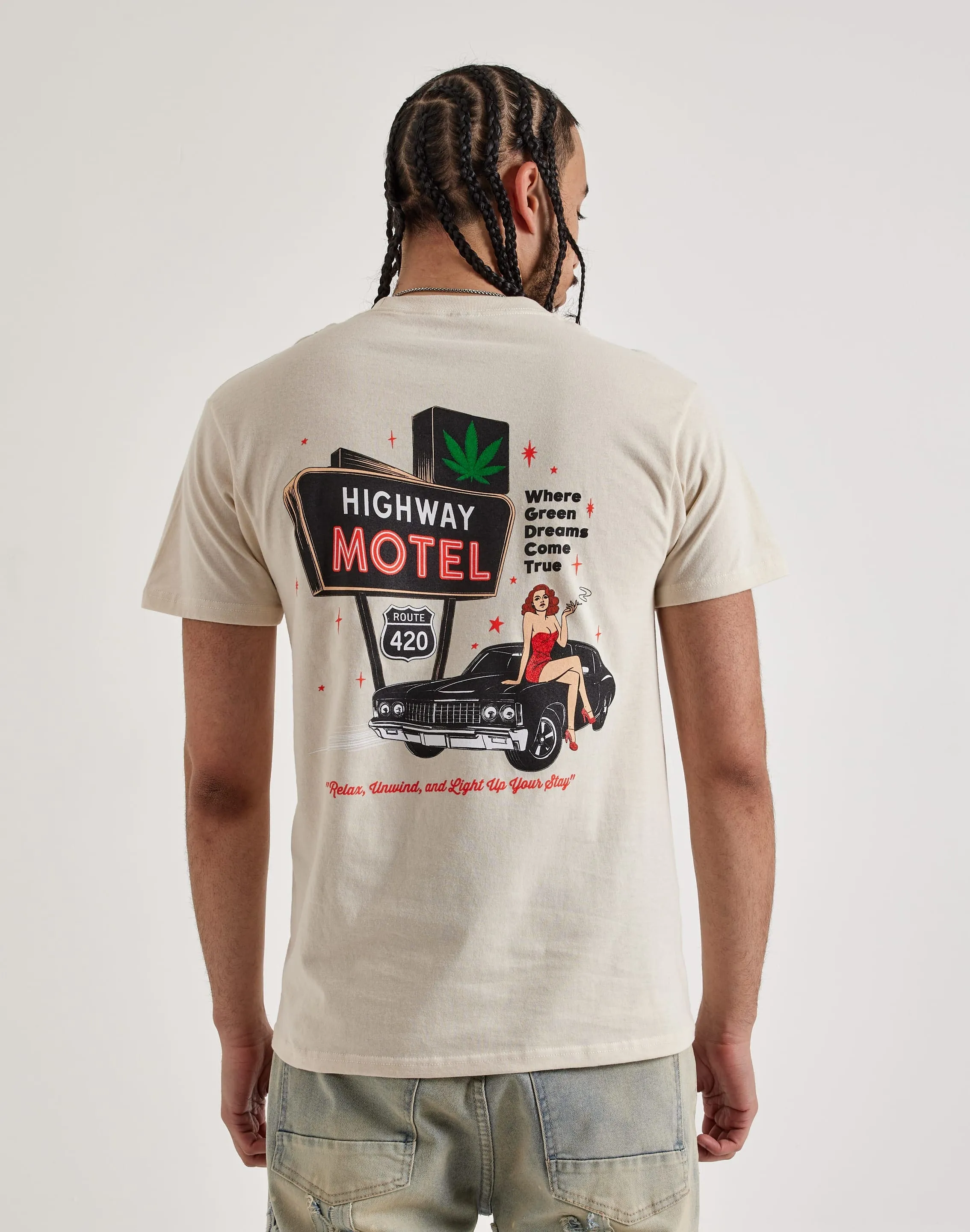 BMG Highway Motel Tee DoubleStitched Seams