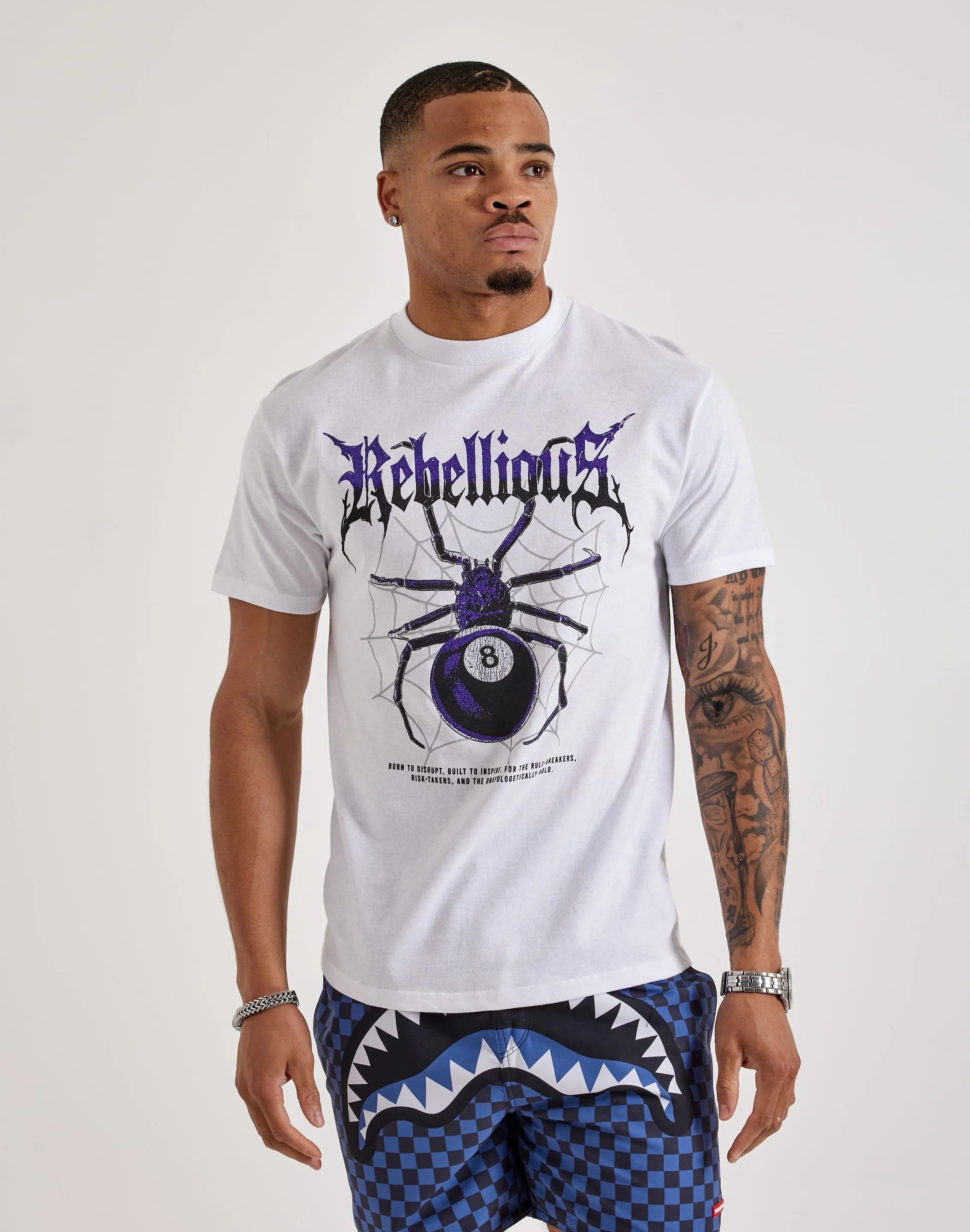 FourWayStretchClothing OdorControlClothing BMG Rebellious 8-Ball Tee