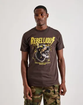 BMG Rebellious Tee Sequin Glow
