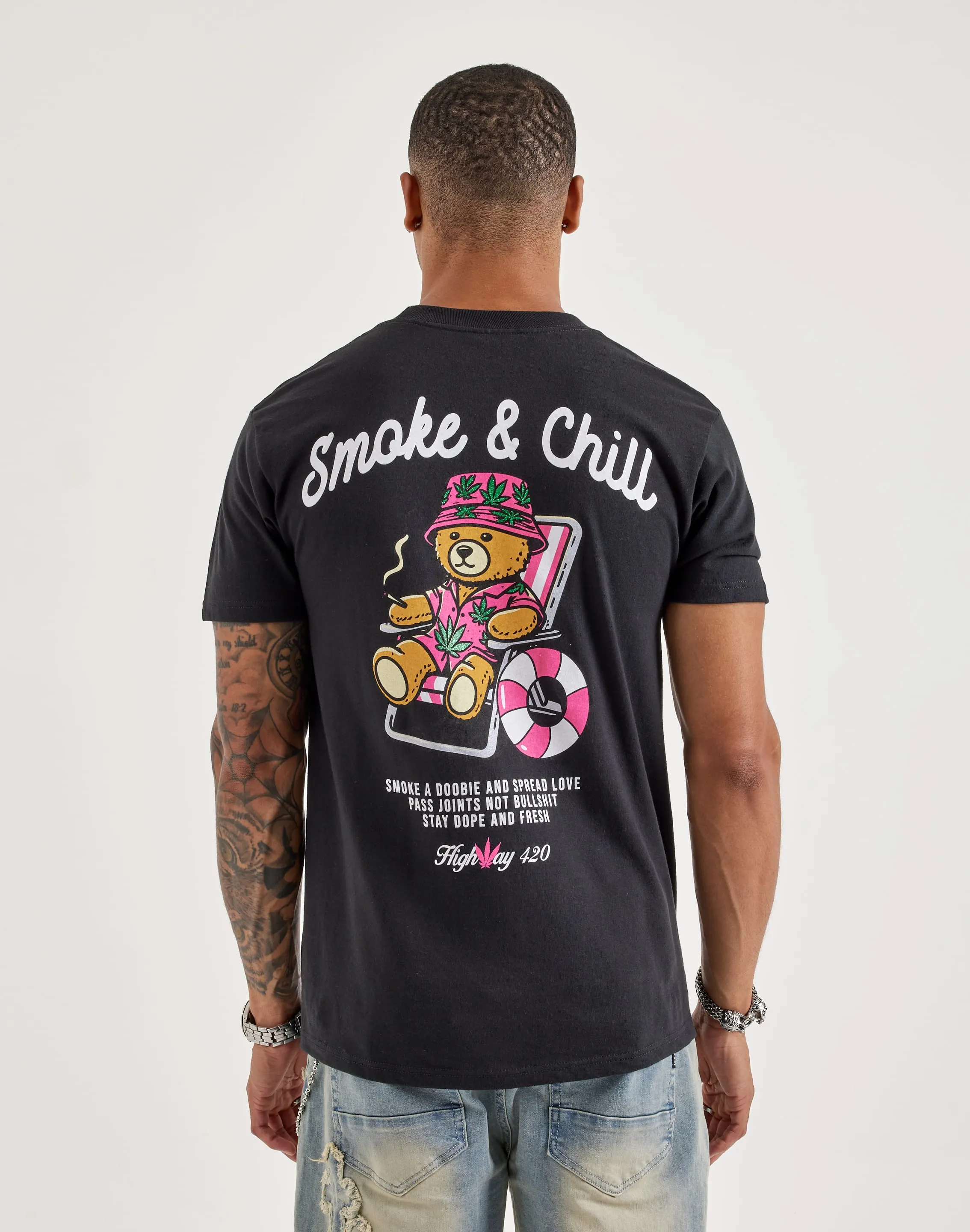 BMG Smoke & Chill Tee Vacation Mood Thick Glow
