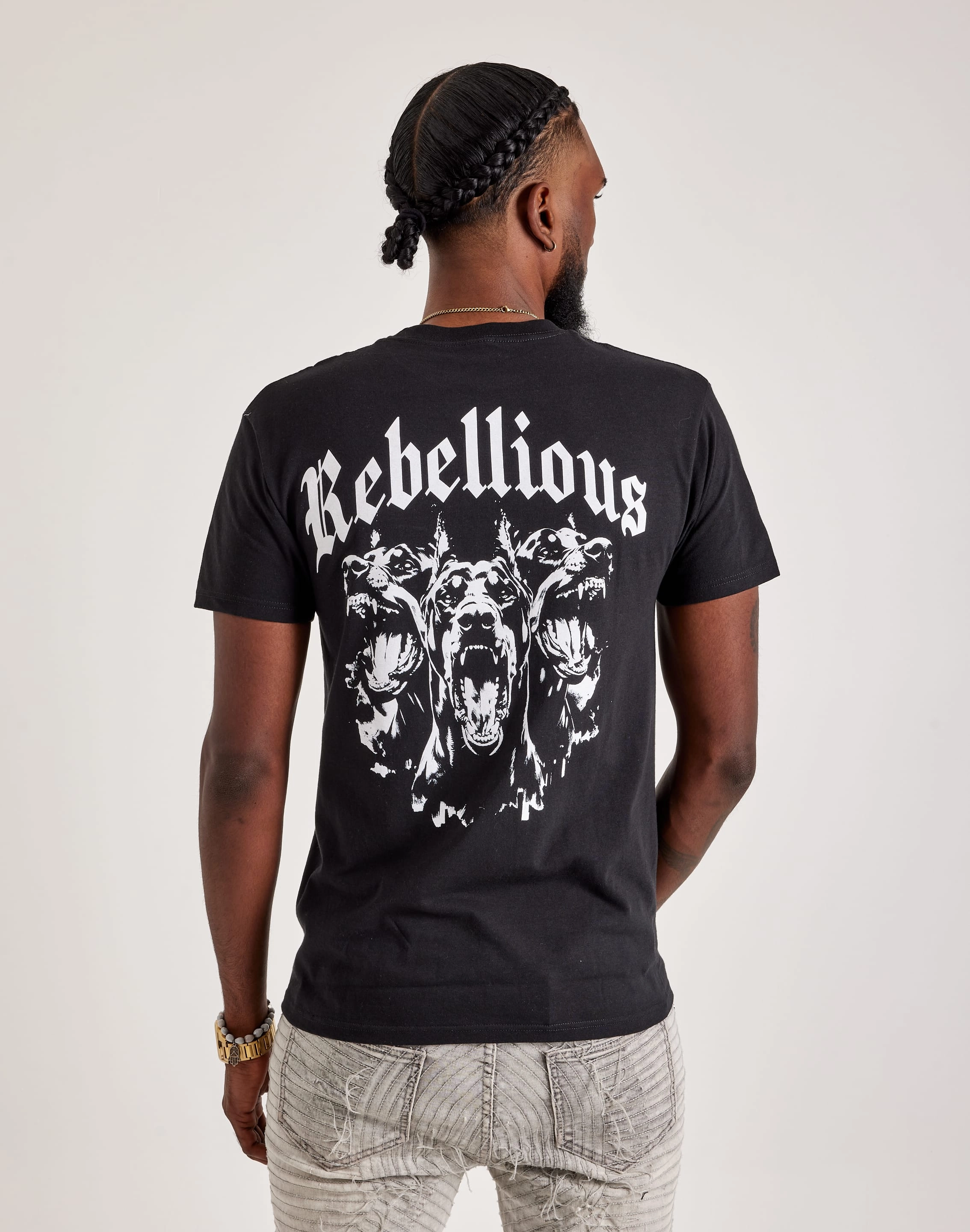 BMG Wild Dogs Tee StaticFree Lining PreShrunk Cotton