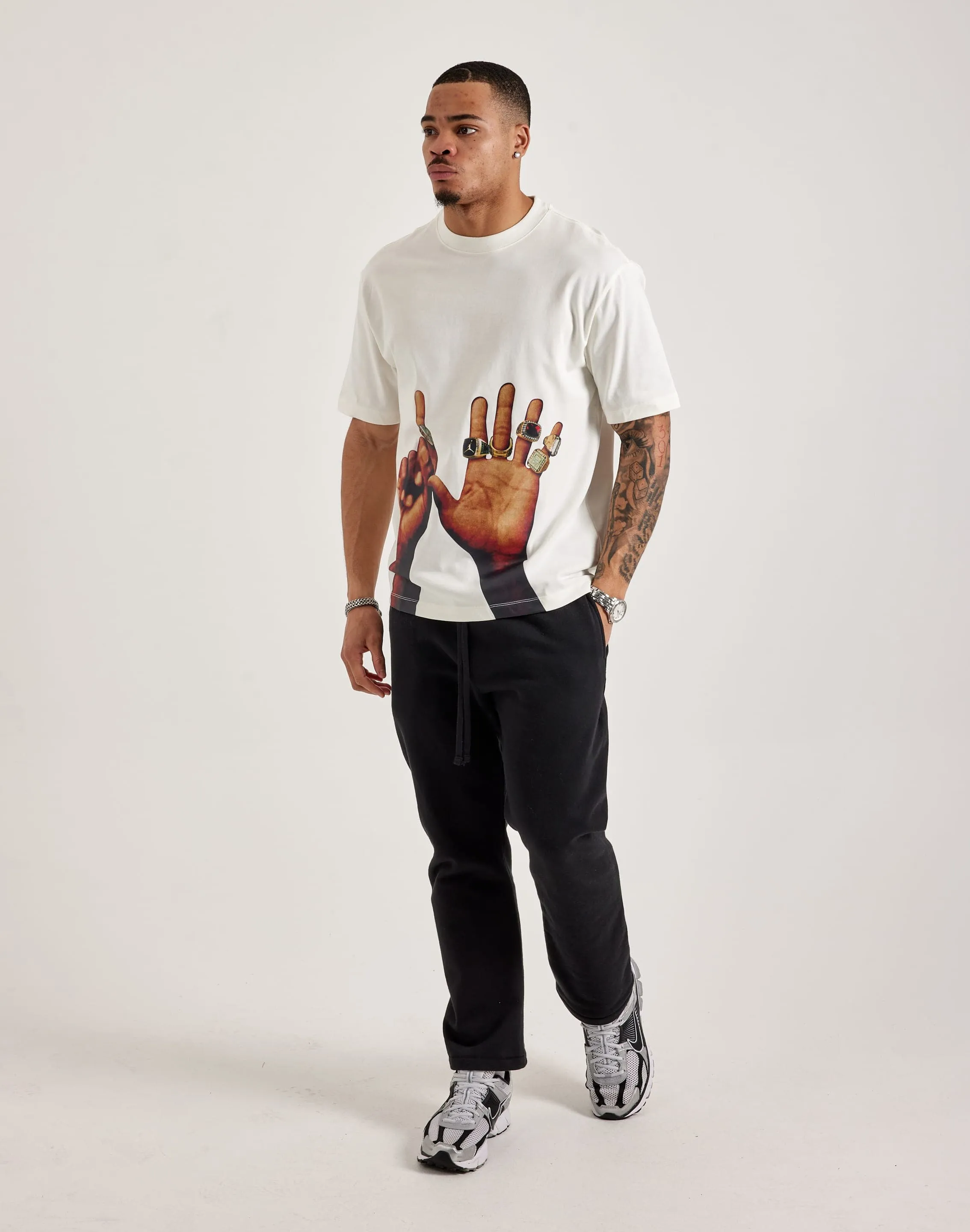 Match Fit Organic Cotton Certification Jordan Flight MVP Rings Tee