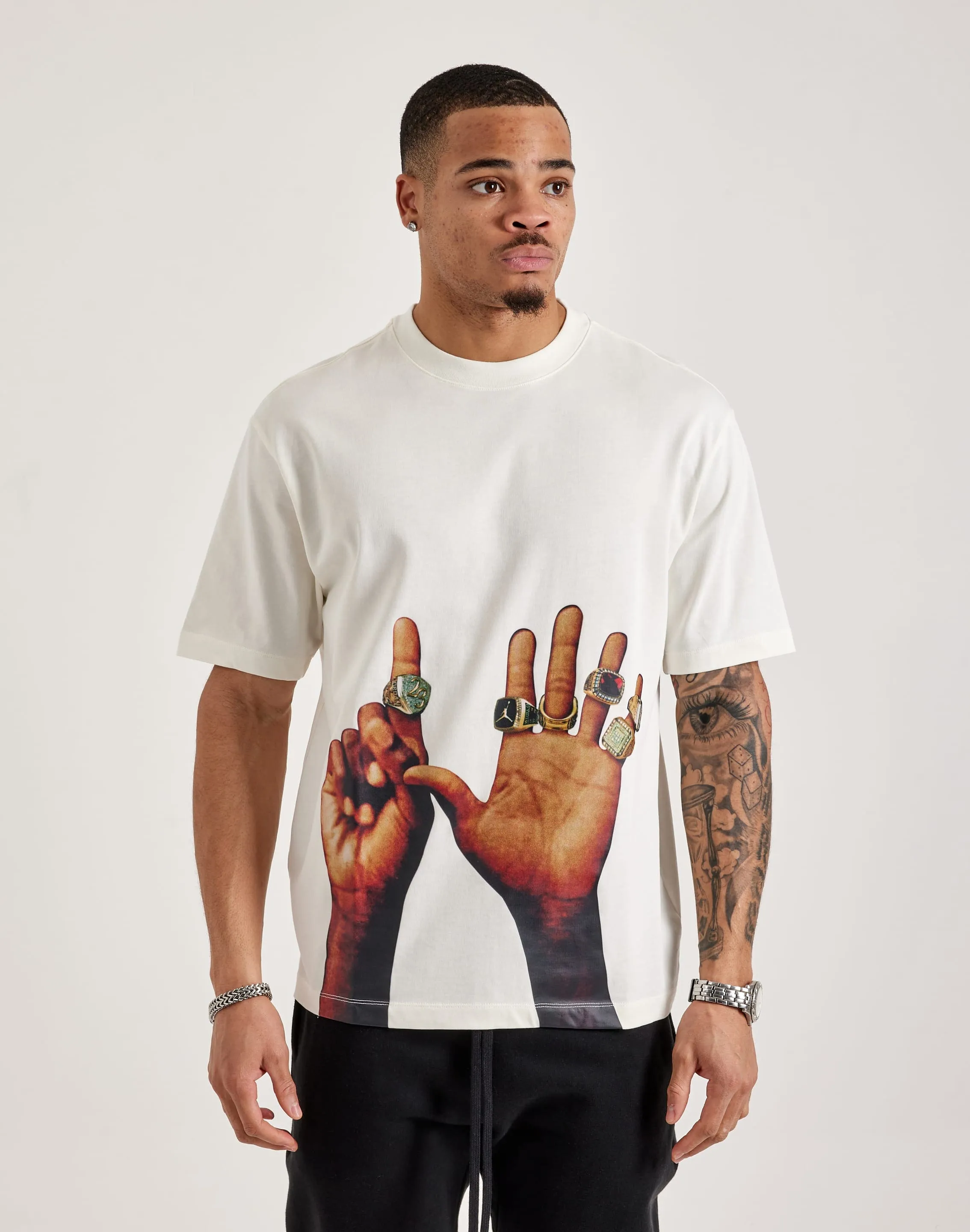 Jordan Flight MVP Rings Tee Rain Proof Easy Breath