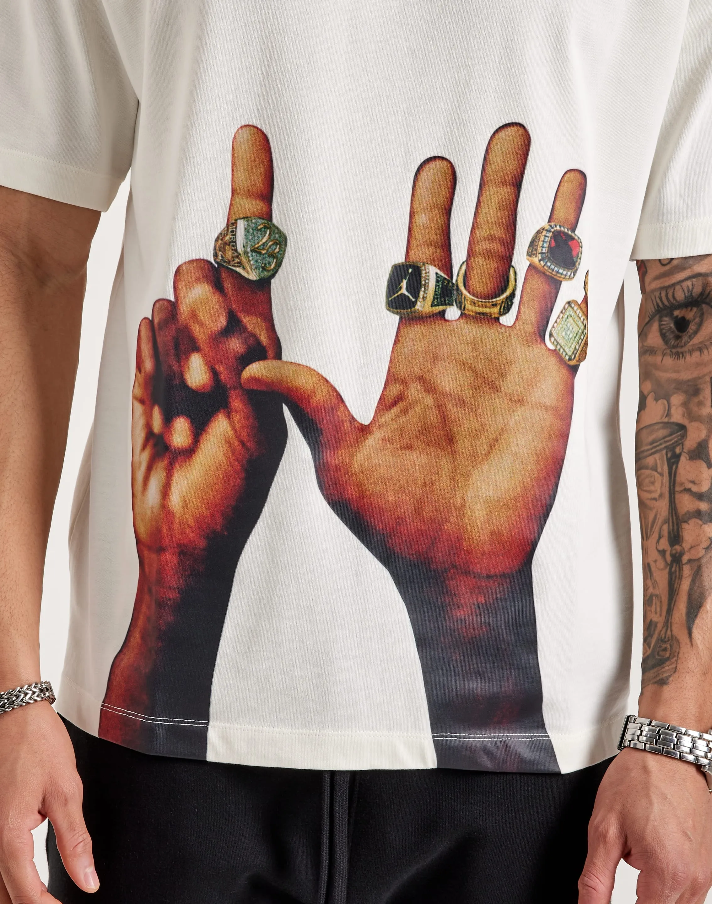 Jordan Flight MVP Rings Tee AntiStaticLining Wonder Fit