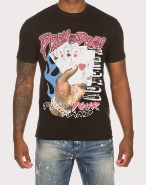 Akoo Four Of A Kind Black Tee World Glow High End