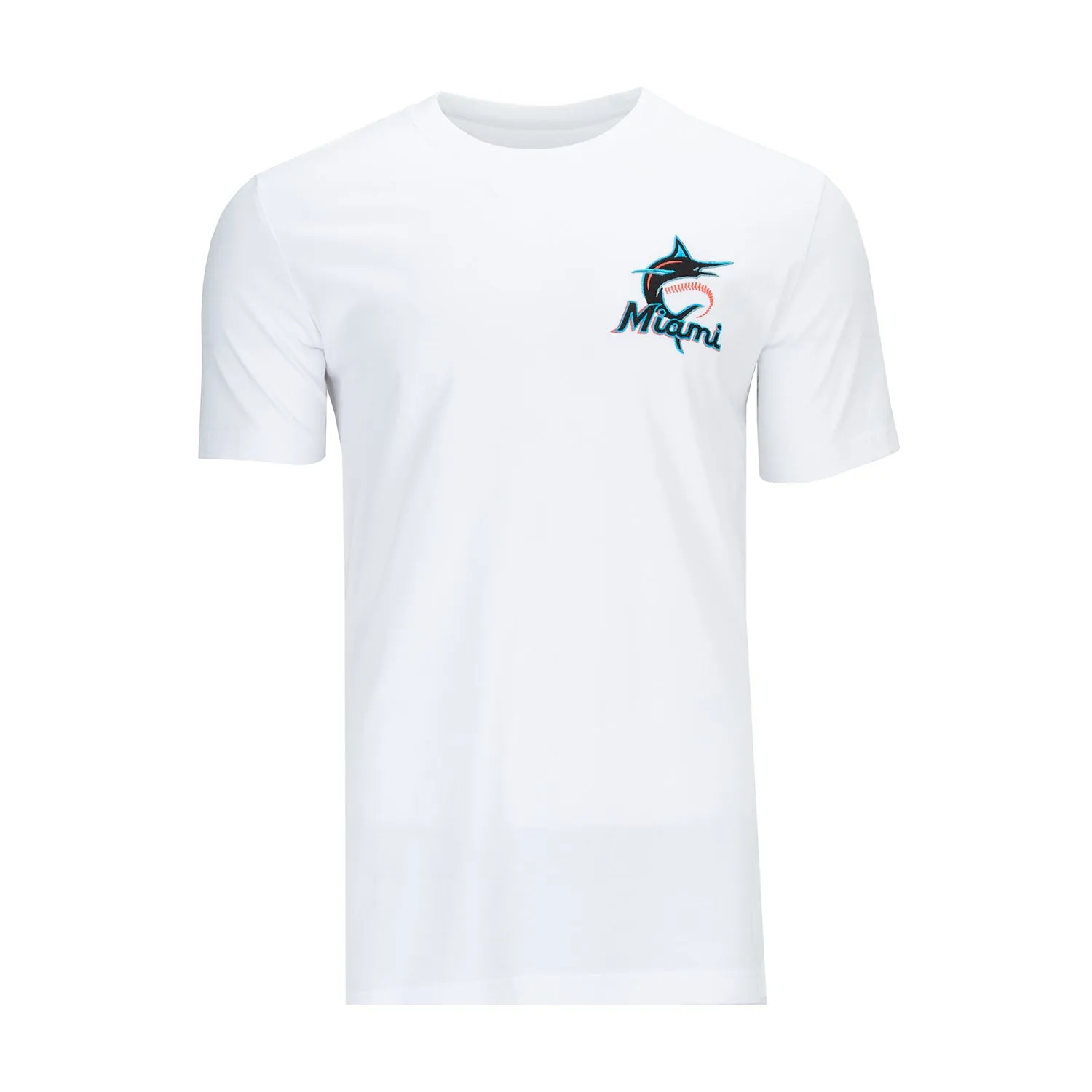 Icon Fit LayeredNeckline Marlins Ice Cream Helmet Tee - Mens