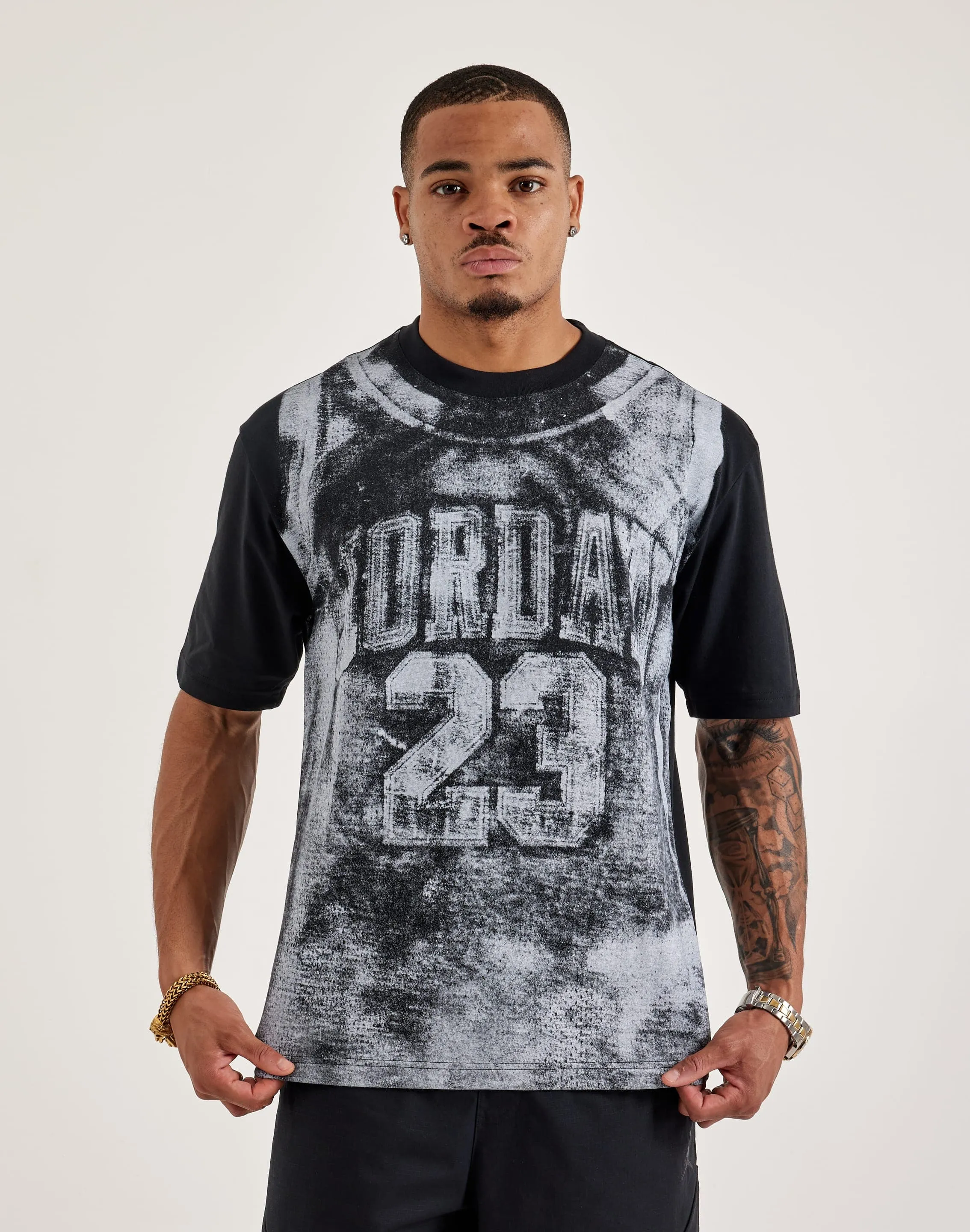 Jordan Brooklyn Graphic Tee smooth zipper Beach Fit