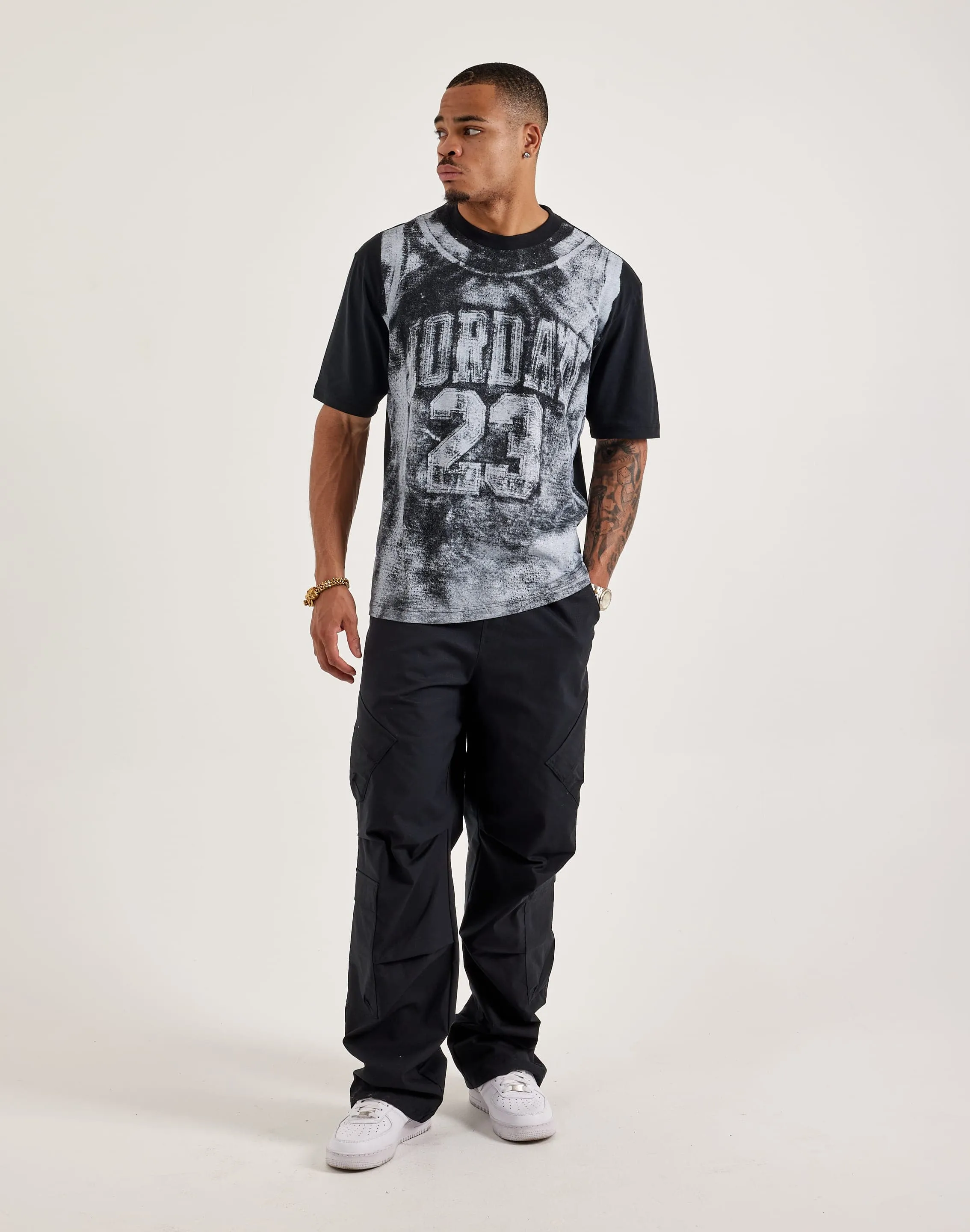 Jordan Brooklyn Graphic Tee WrinkleFree Fabric ReinforcedHem