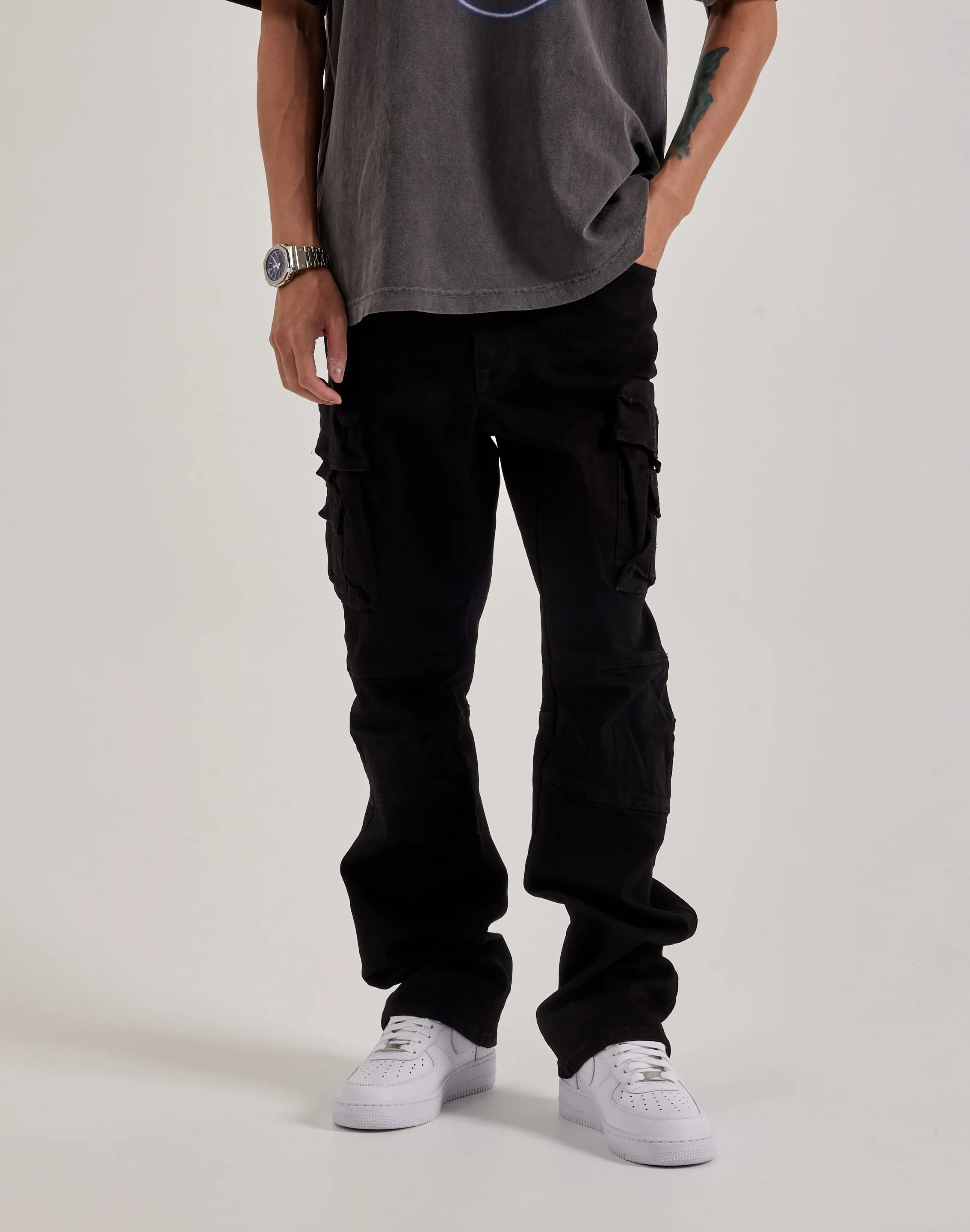 Smoke Rise Cargo Pants Gloss Fit