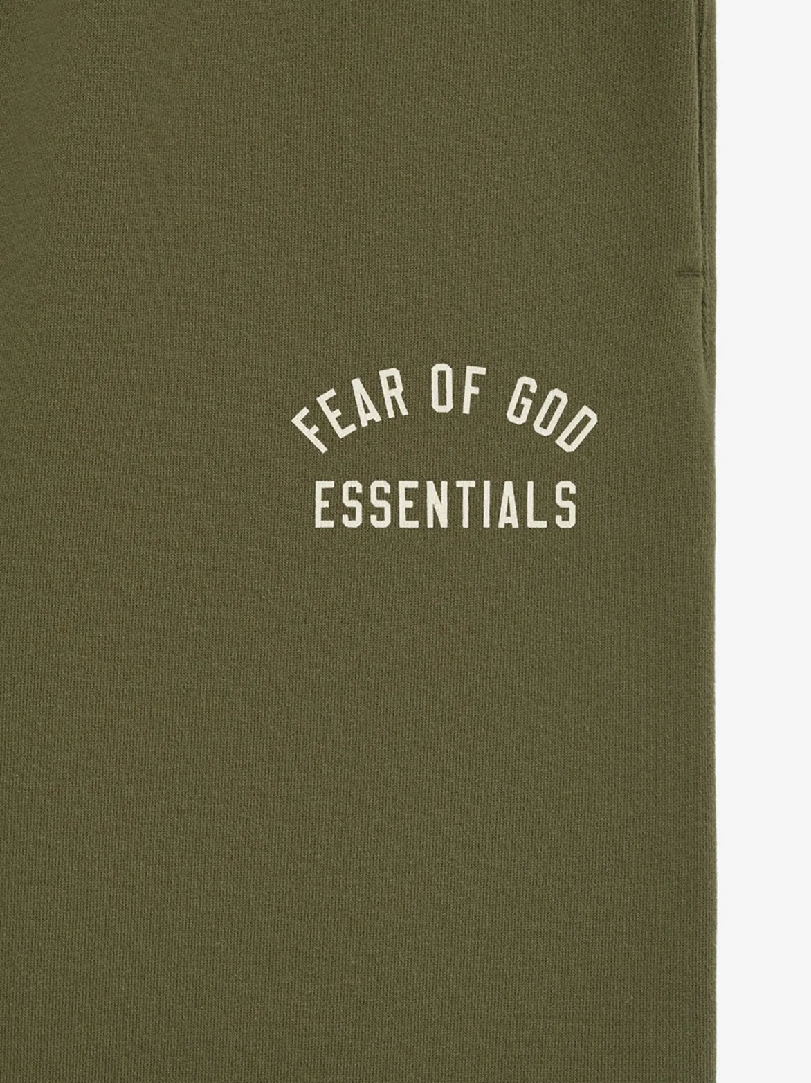 Zen Glow StaticFreeLining ESSENTIALS FLEECE ESSENTIAL SWEATPANT - MILITARY