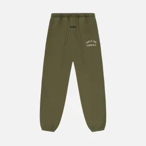 Island Vibe TearResistant Fabric ESSENTIALS FLEECE ESSENTIAL SWEATPANT - MILITARY