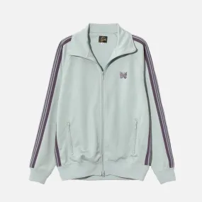 TRACK JACKET POLY SMOOTH - SAX BLUE Web Glow
